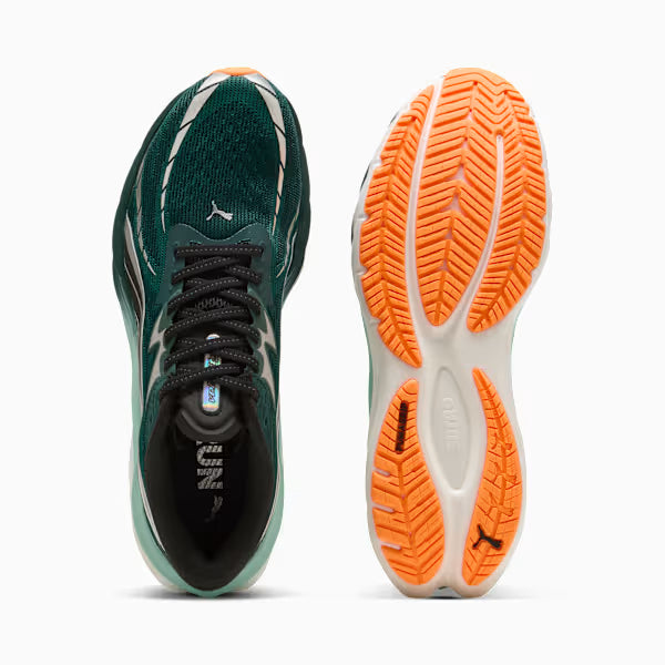 Puma Velocity Nitro 4 Men's - Green Terrain-Heat Fire