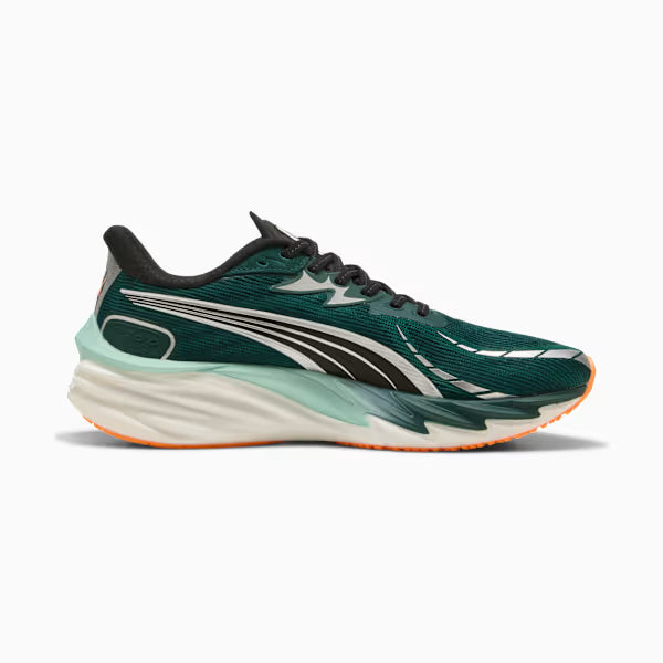 Puma Velocity Nitro 4 Men's - Green Terrain-Heat Fire