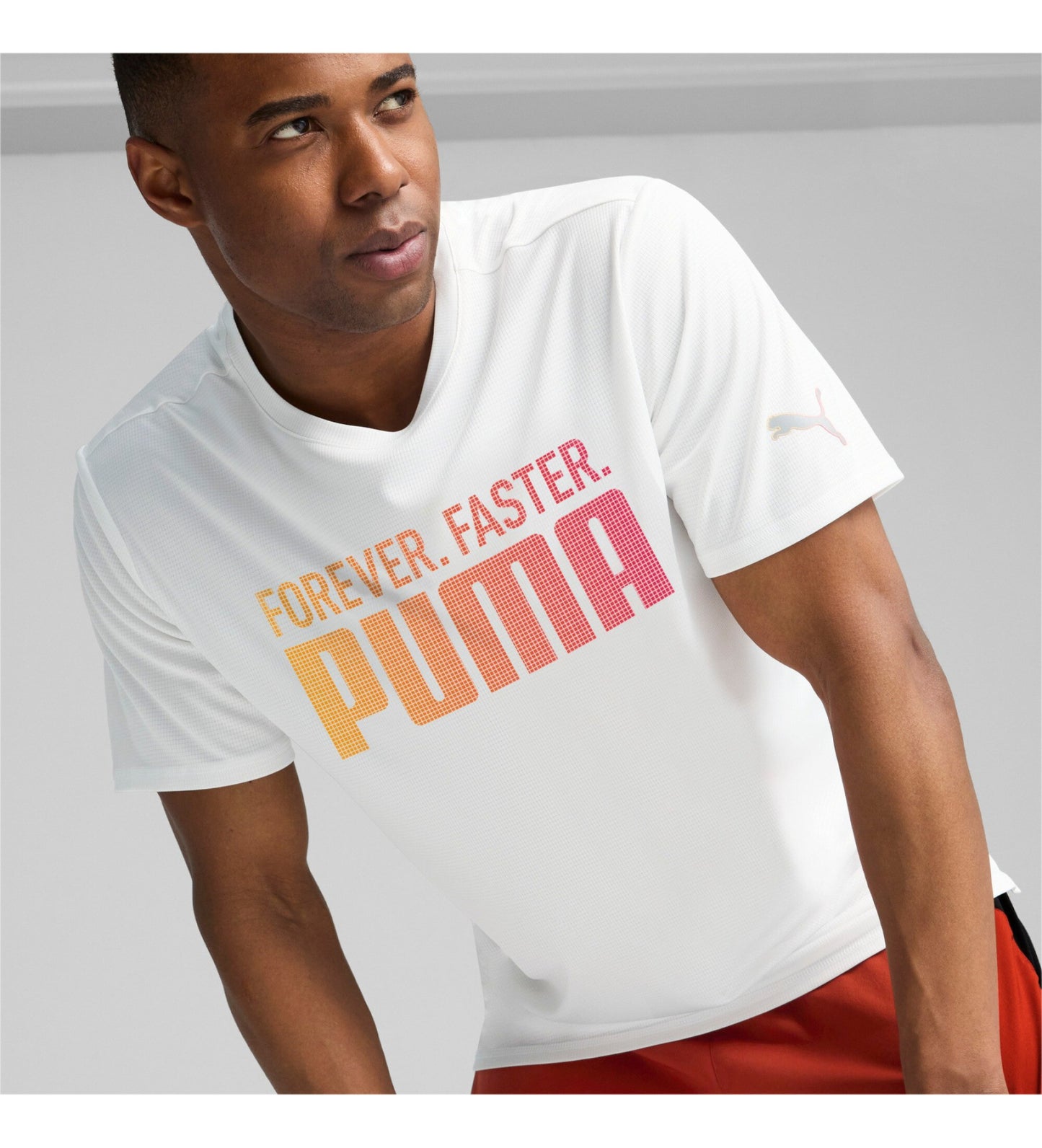Puma Run Favourite Forever Faster Tee Men's - White