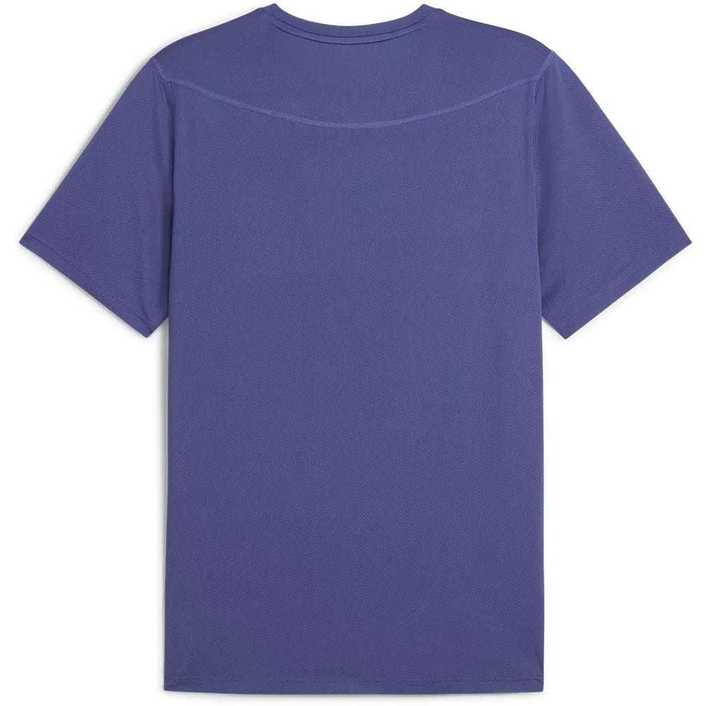 Puma Mesh Running Graphic Tee Men's - Blue Crystal