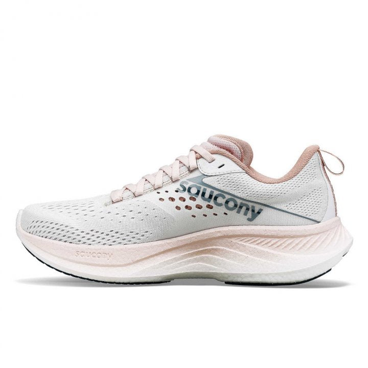 Saucony Ride 17 Women's - WHITE/LOTUS