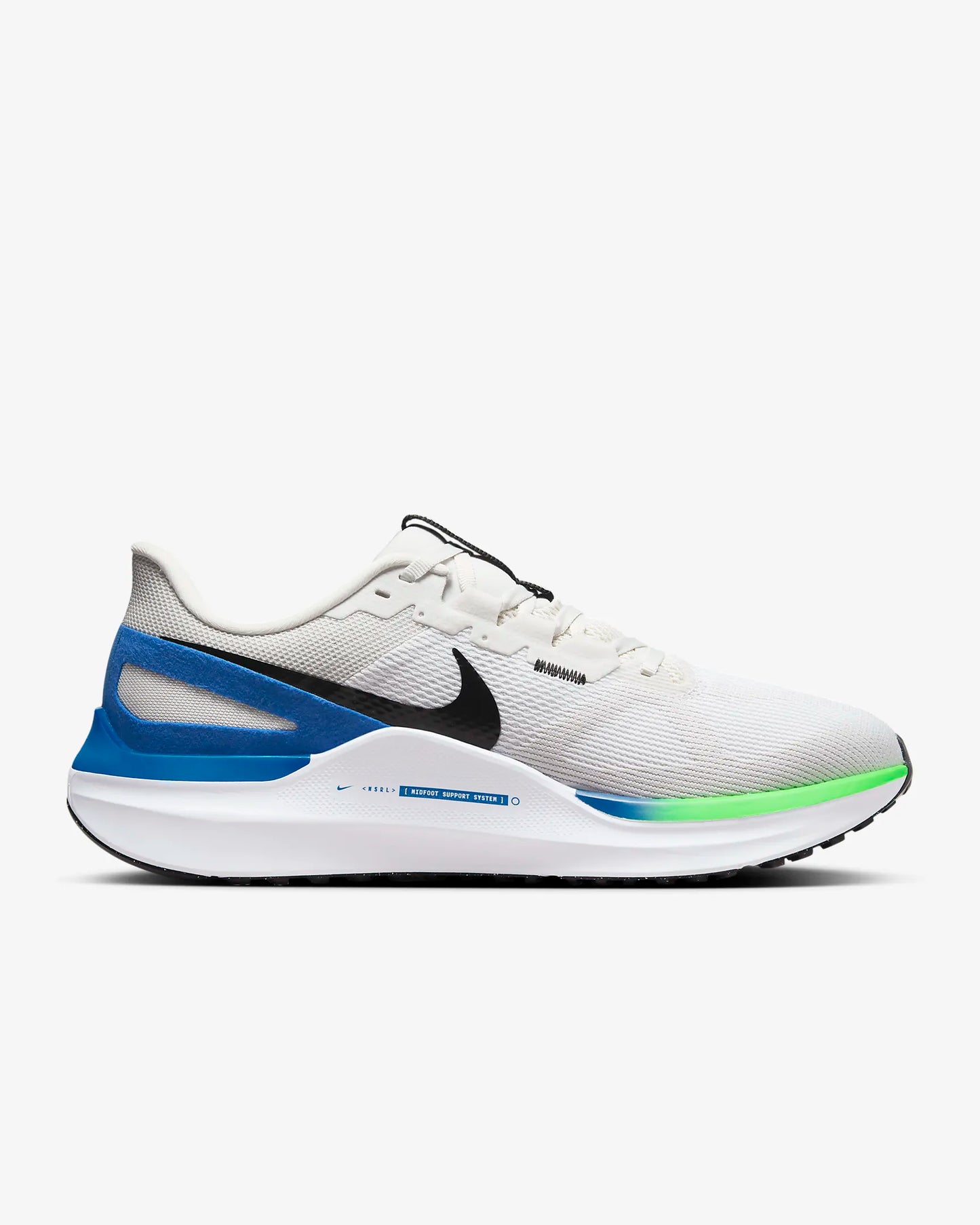 Nike Air Zoom Structure 25 Men's - White/Black-Platinum