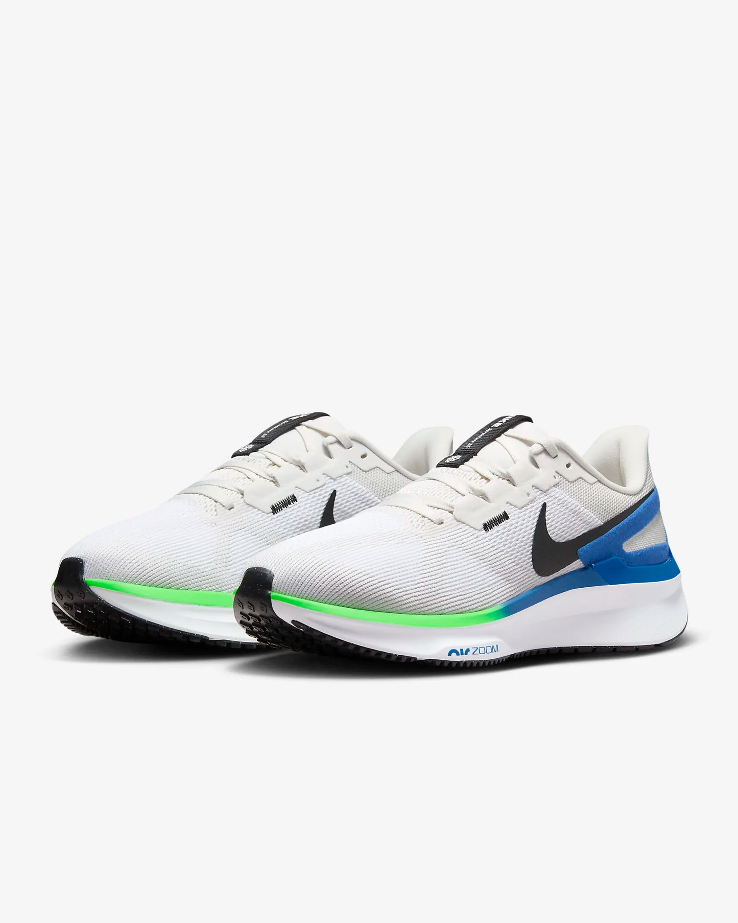 Nike Air Zoom Structure 25 Men's - White/Black-Platinum