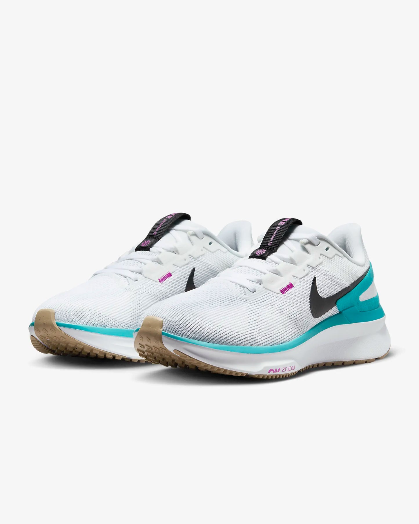 Nike Structure 25 Women's - White/Black-pure platinum-dusty Cactus