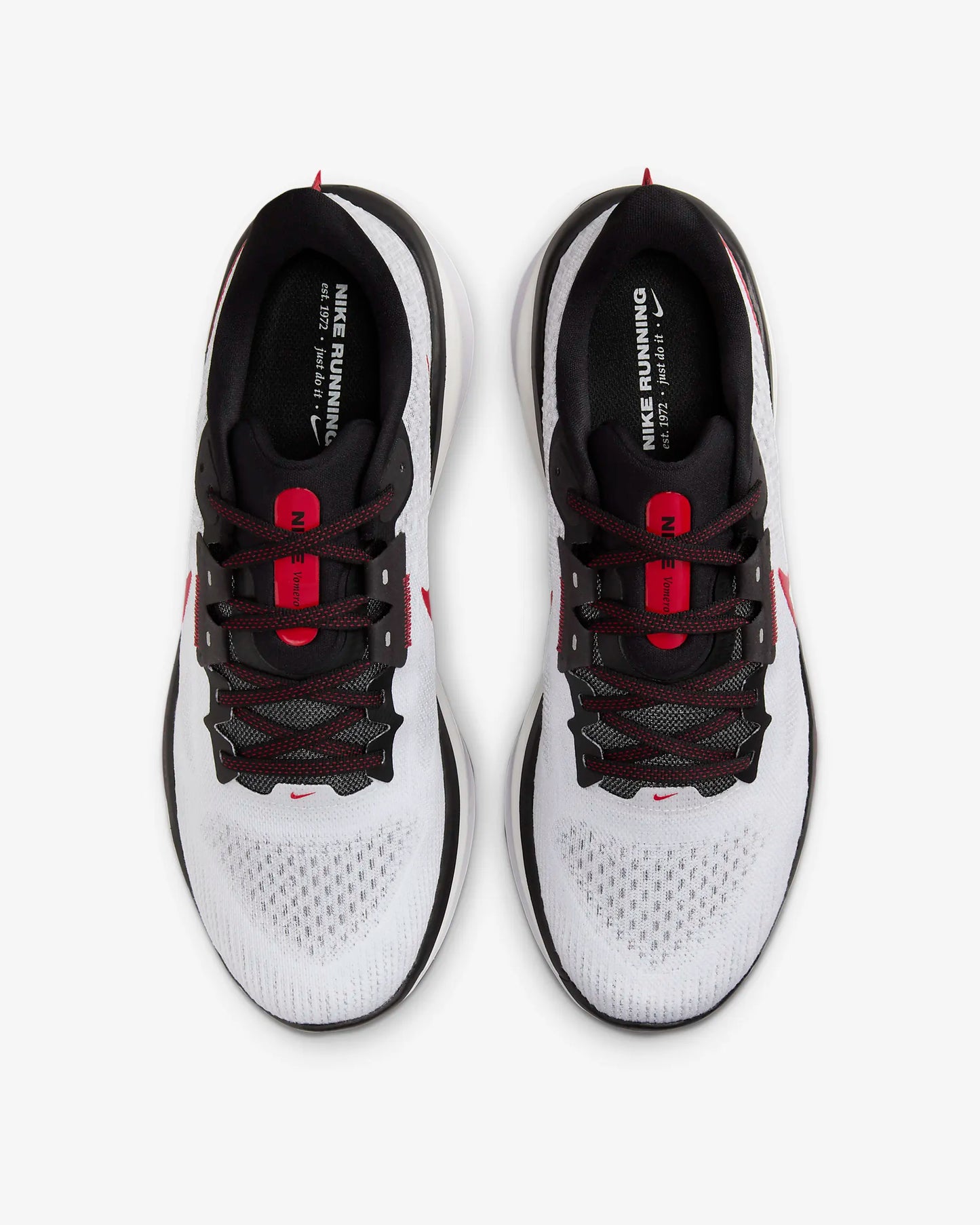 Nike Vomero 17  Men's Running Shoes - White/Fire Red/Platinum
