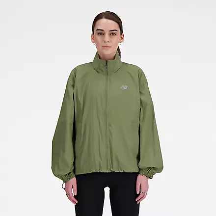 New Balance Athletics Packable Jacket - Dark Olivine