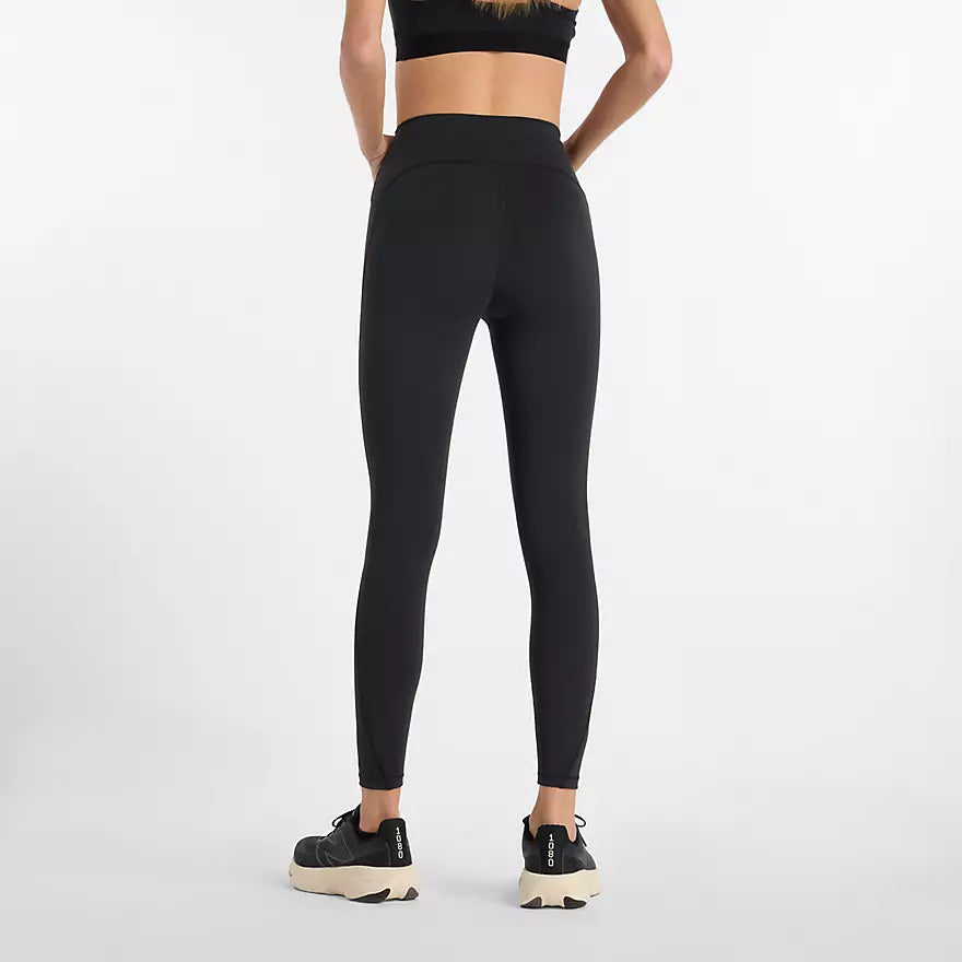 New Balance Sleek High Rise Legging 25" Women's - Black