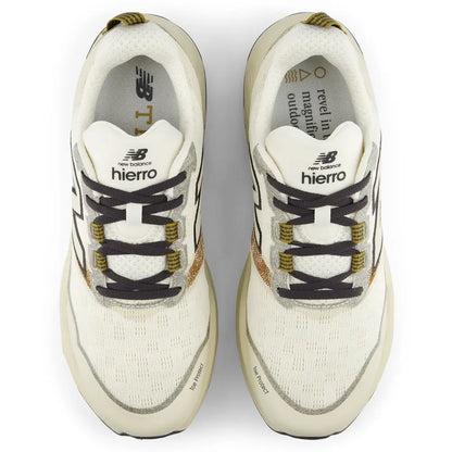 New Balance Fresh Foam X Hierro V9 Wide Men's -Angora/Basil Oil