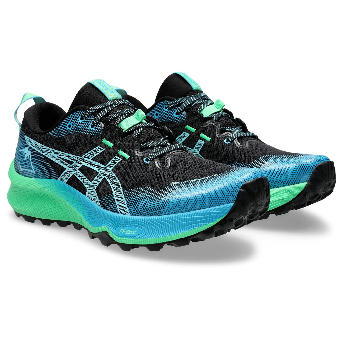 Asics Gel-Trabuco 12 Men's - Black/Bright Cyan