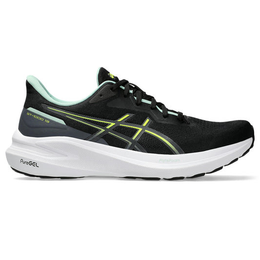 Asics GT-1000 13 Men's - Black/Safety Yellow