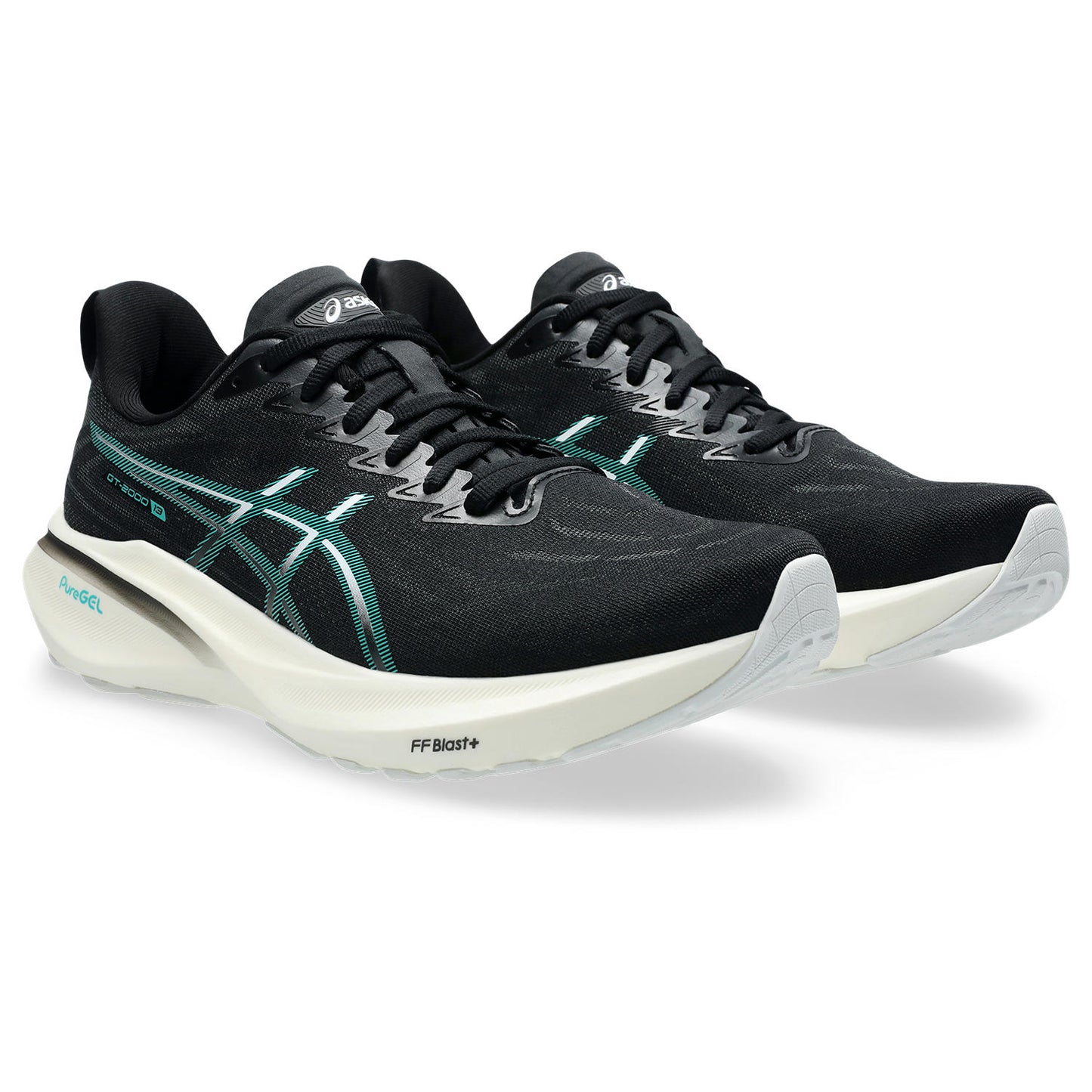 Asics GT-2000 13 Men's - Black/Wave Teal