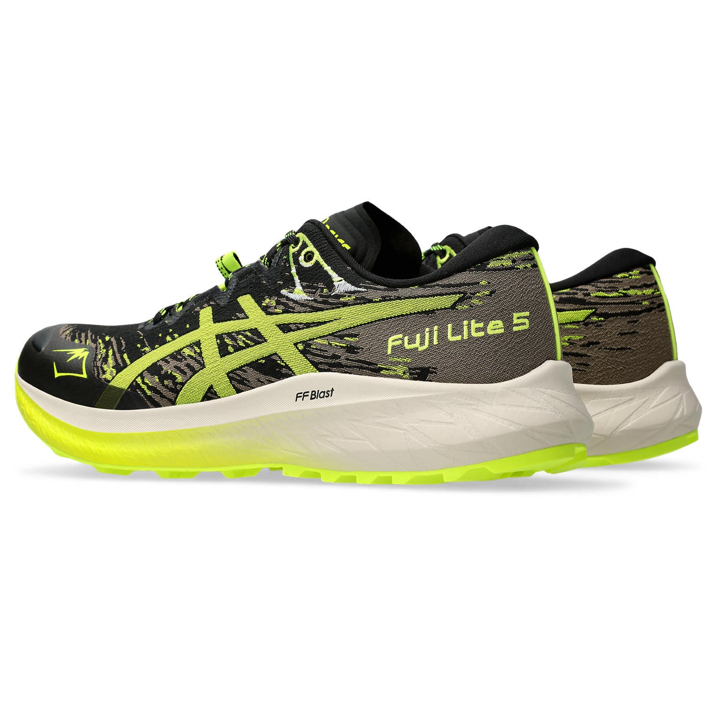 Asics Fuji Lite 5 Men's - Black/Safety Yellow