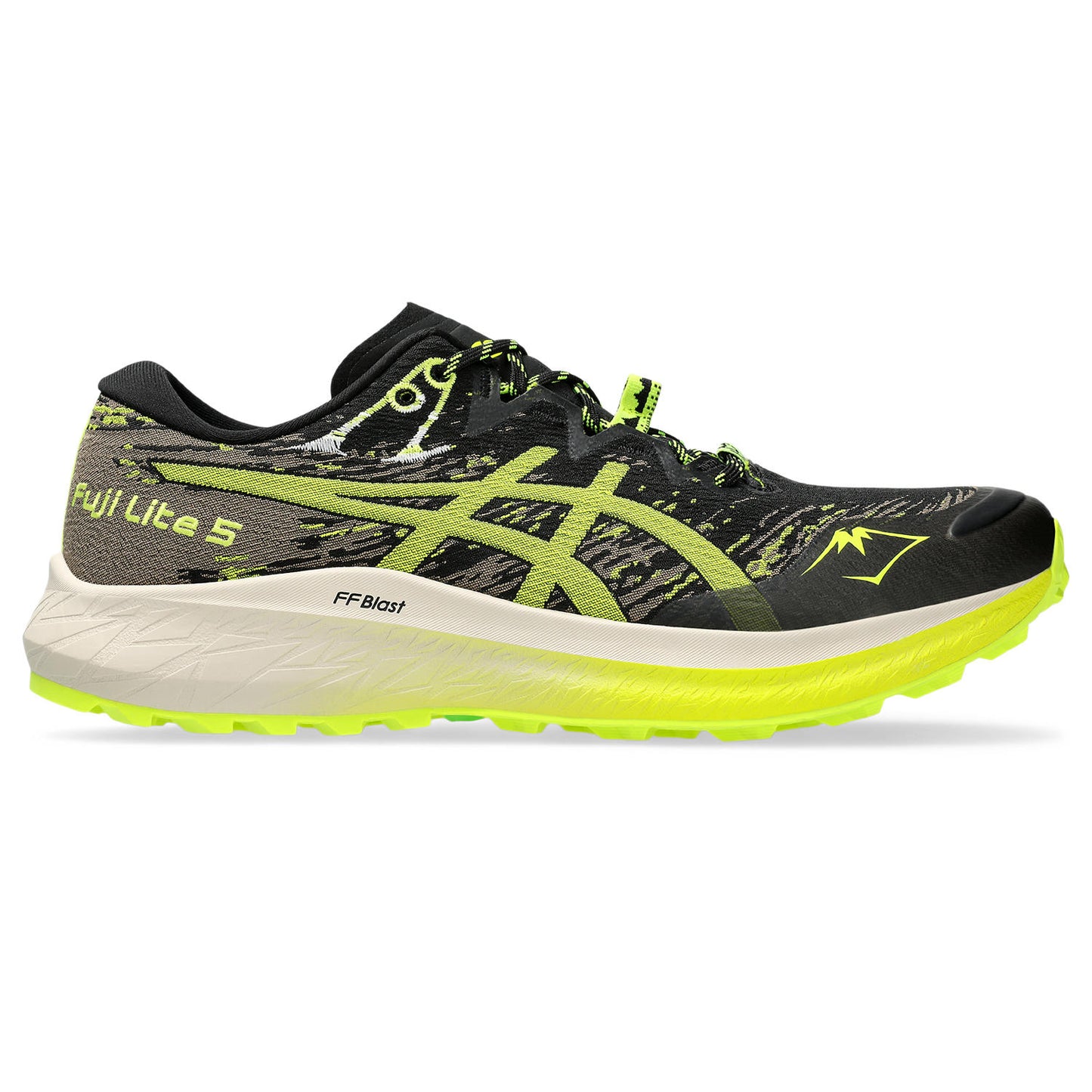 Asics Fuji Lite 5 Men's - Black/Safety Yellow