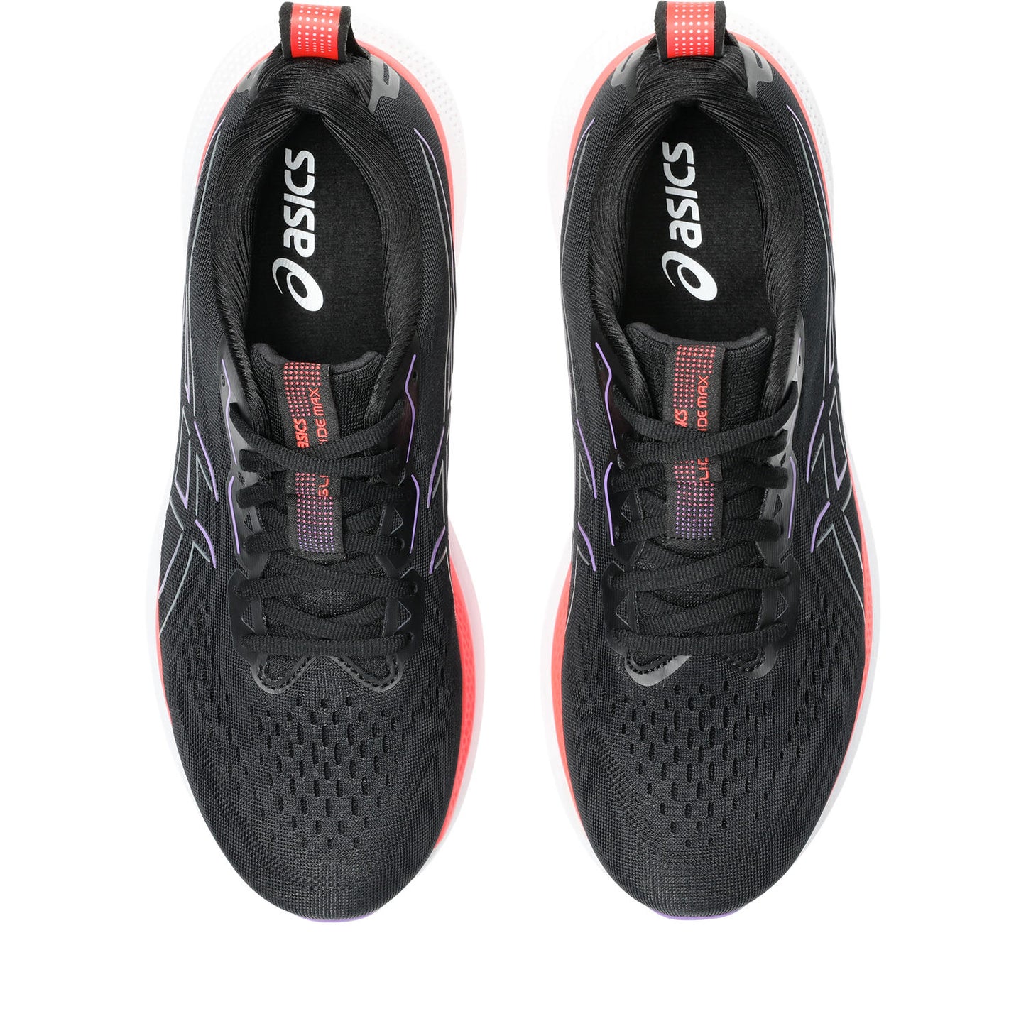 Asics Glideride Max men's - Black/Flash Red
