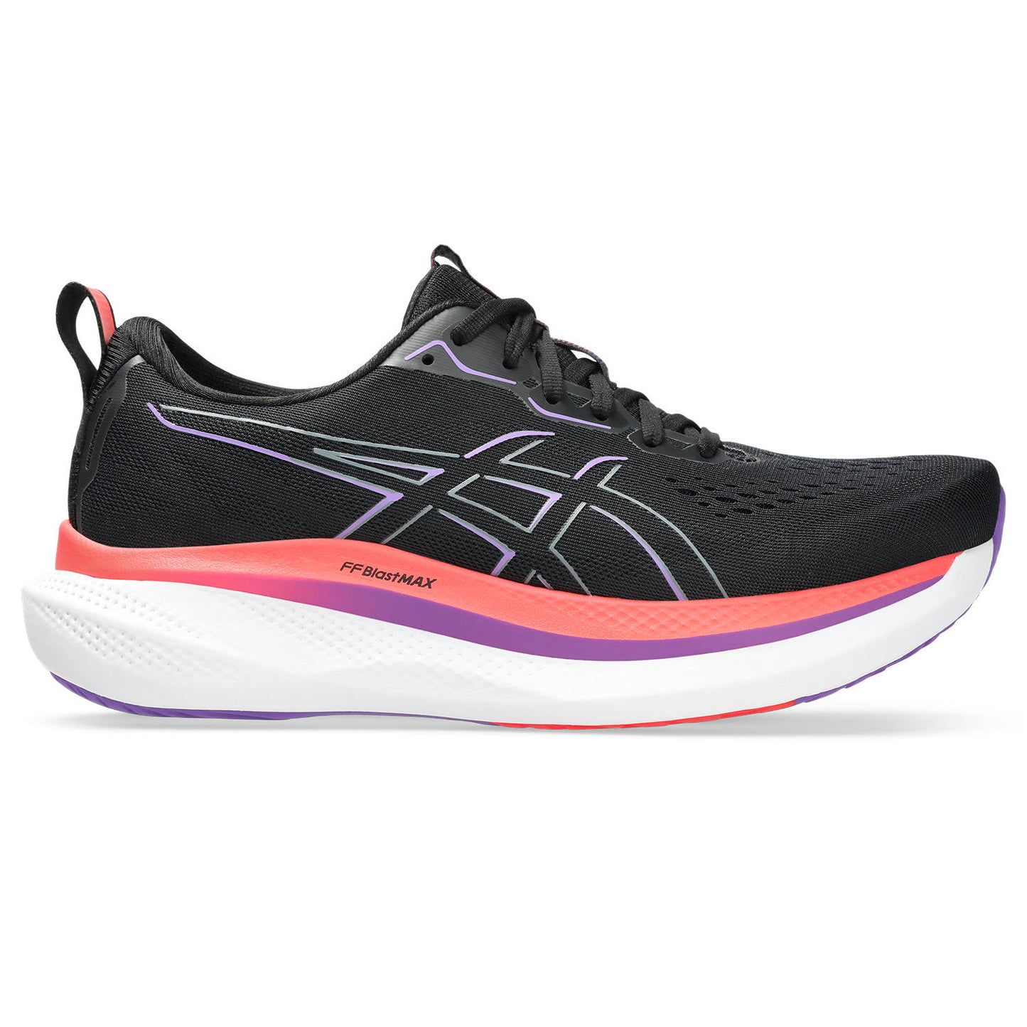Asics Glideride Max men's - Black/Flash Red
