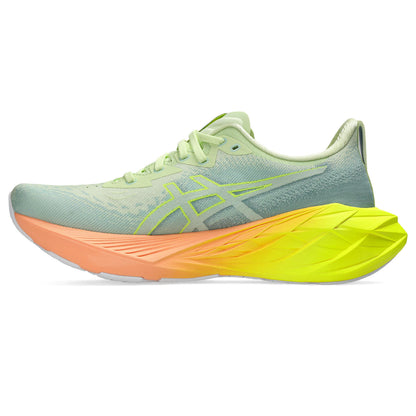 Asics Novablast 4 Men's Paris -  Light Celadon/Safety Yellow