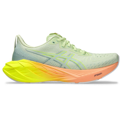 Asics Novablast 4 Men's Paris -  Light Celadon/Safety Yellow