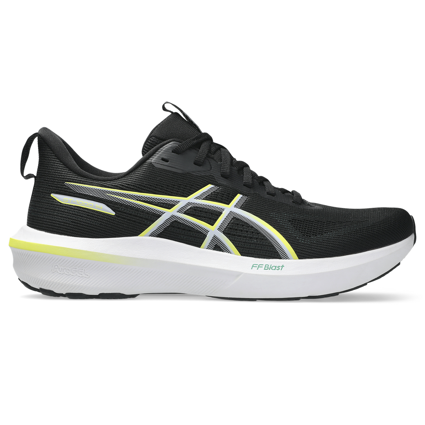 Asics GT-1000 14 Men's - Black/Citron