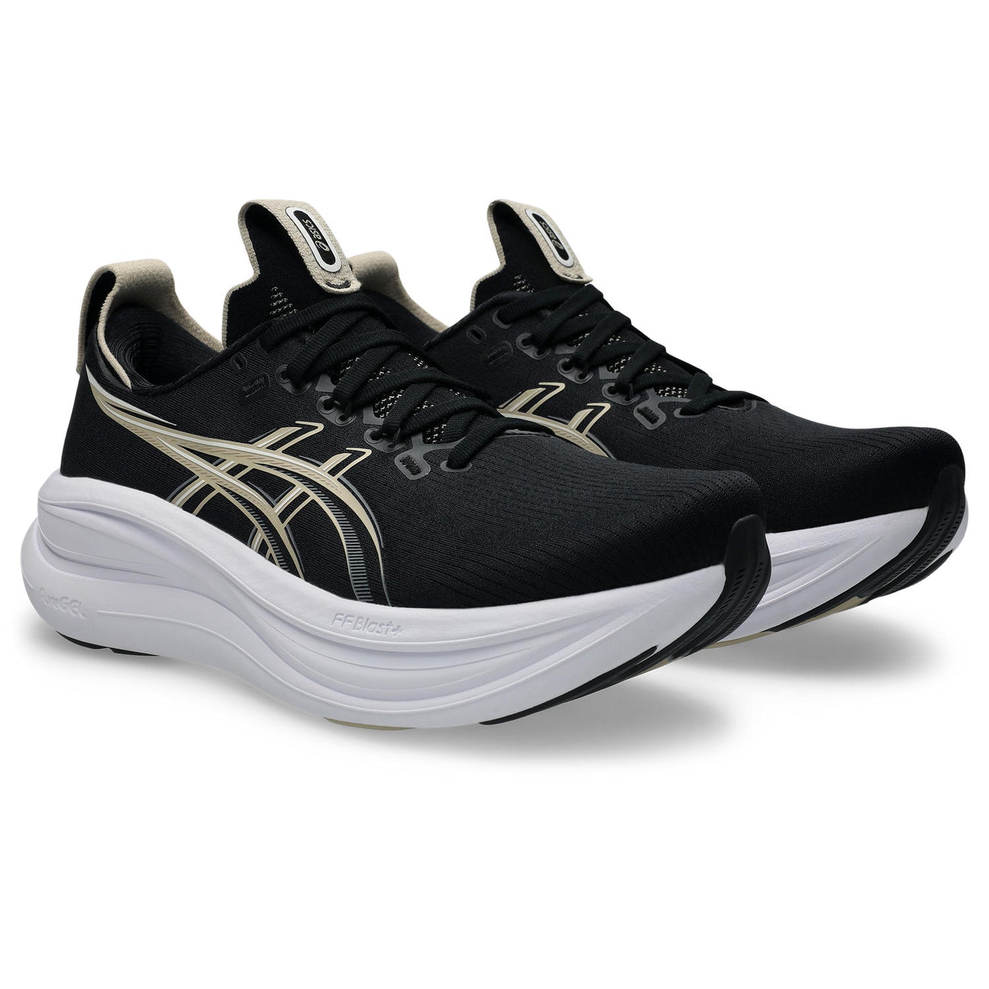 Asics Gel-Nimbus 28 Wide Men's  - Black/Feather Grey