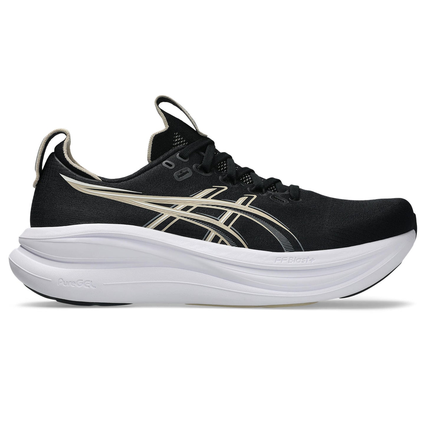 Asics Gel-Nimbus 28 Wide Men's  - Black/Feather Grey