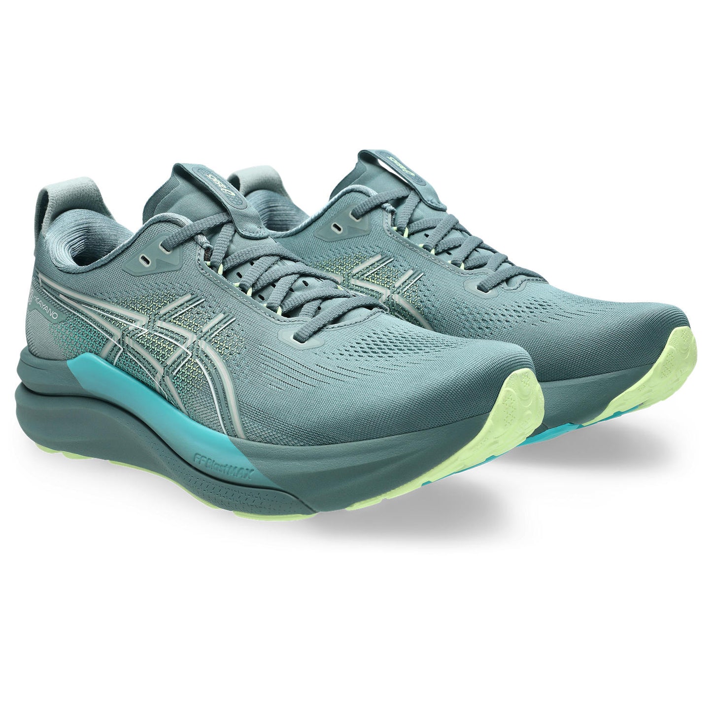 Asics Gel-Kayano 33 Men's - Foggy Teal/Illuminate Yellow