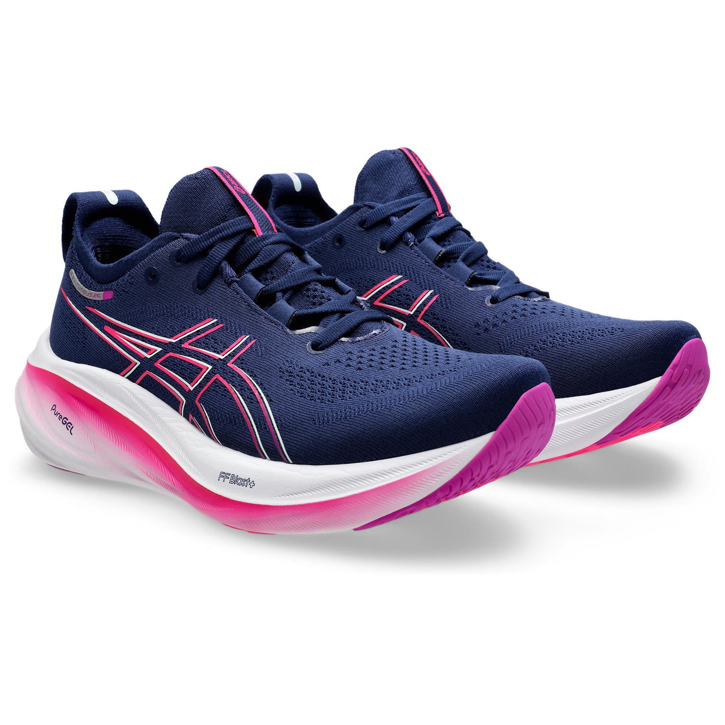 Asics Gel-Nimbus 26 Women's - Blue Expanse/Bold Magenta