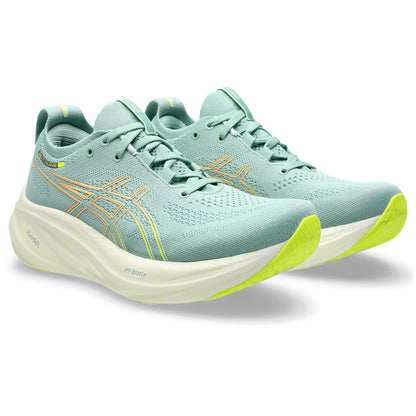 Asics Gel-Nimbus 26 Women's -Light Celadon/Safety Yellow