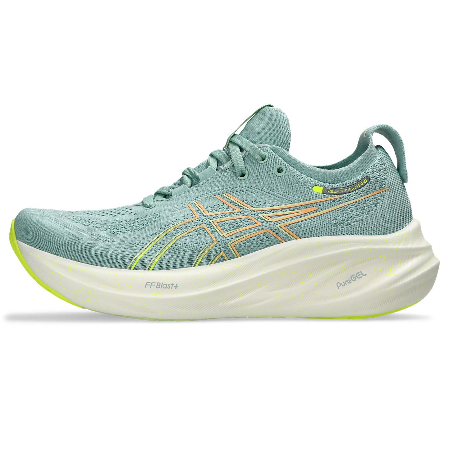 Asics Gel-Nimbus 26 Women's -Light Celadon/Safety Yellow