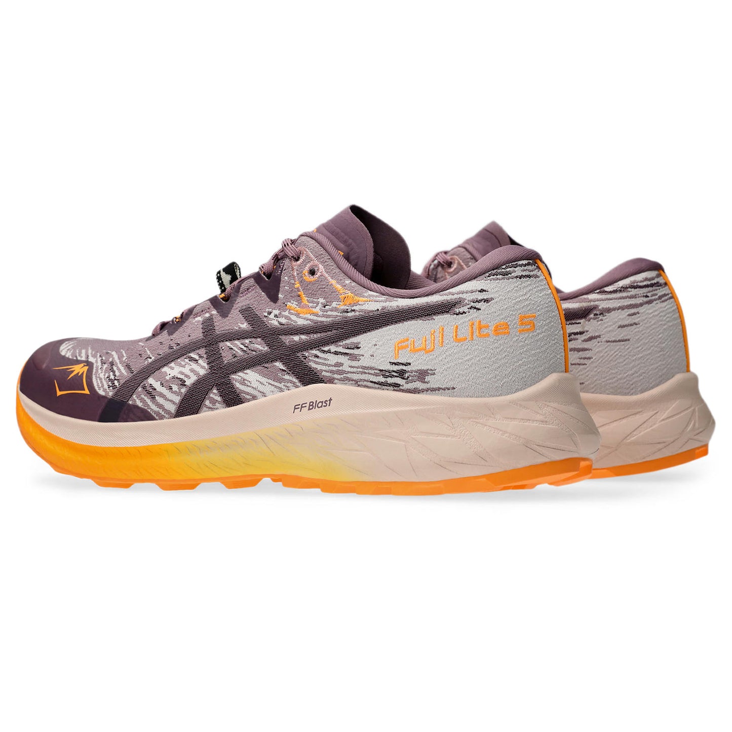 Asics Fuji Lite 5 Women's - Dusty Mauve/ Dark Aubergine