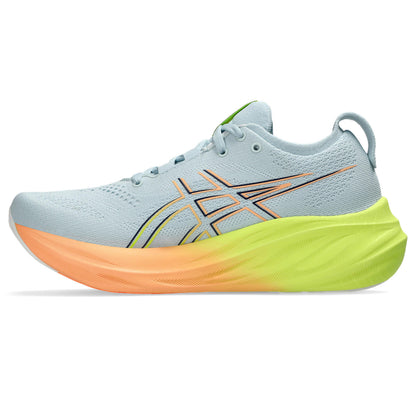 Asics Gel-Nimbus 26 Women's Paris - Cool Grey/Safety Yellow