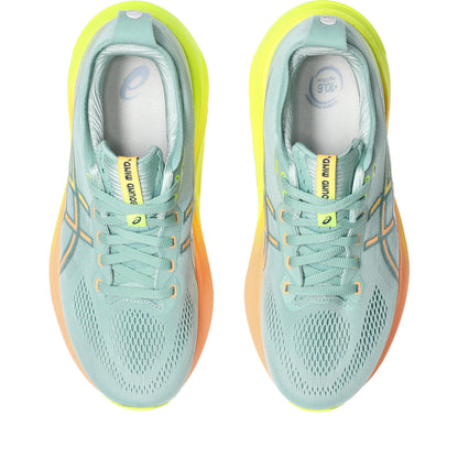 Asics Gel-Kayano 31 Women's Paris  - Light Celadon/Safety Yellow