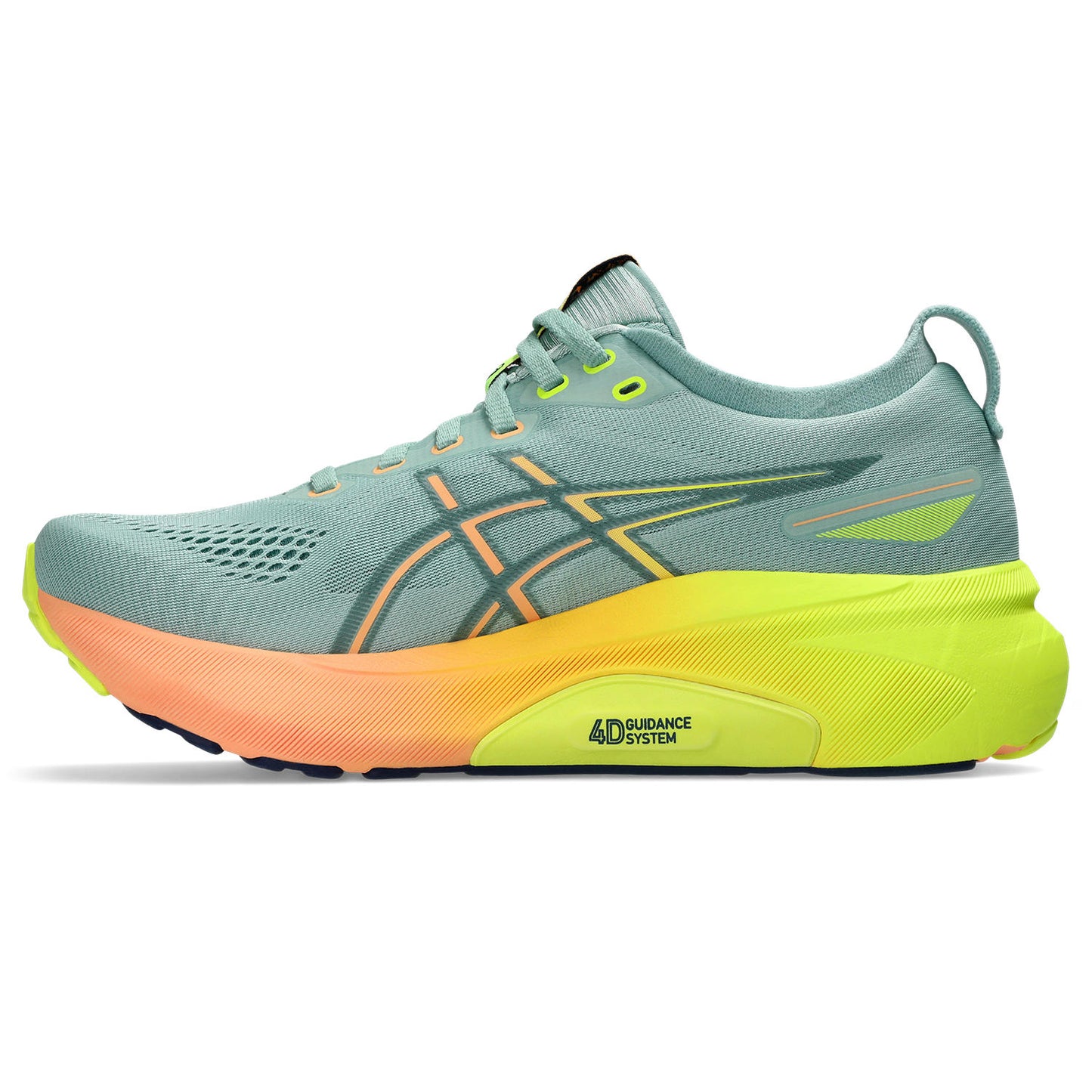 Asics Gel-Kayano 31 Women's Paris  - Light Celadon/Safety Yellow