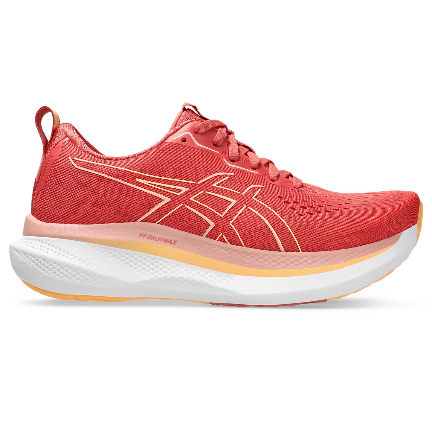 Asics Glideride Max Women's - Dark Pink Clay/Orange Glow