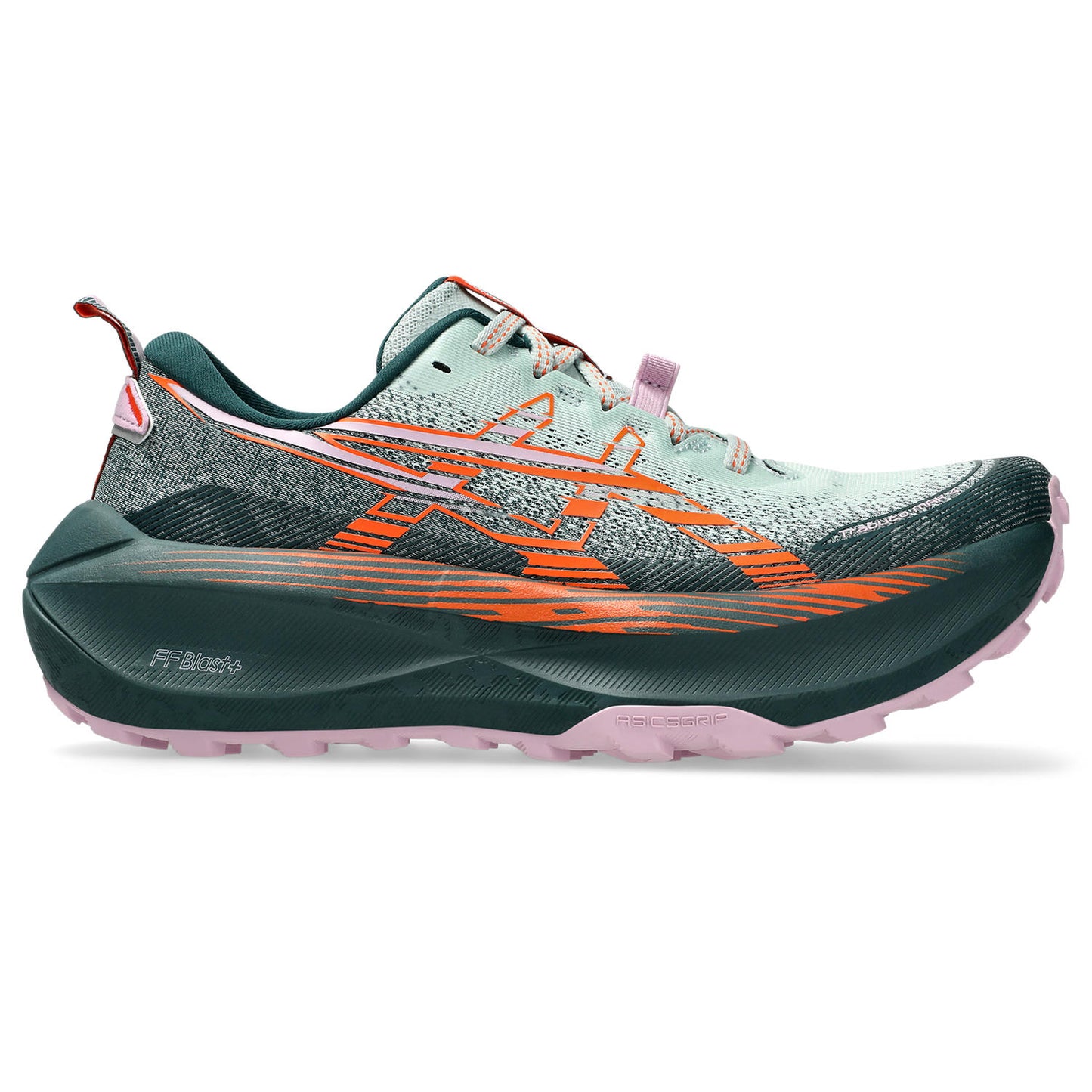 Asics Trabuco Max 4 Women's - Cold Moss/Nova Orange