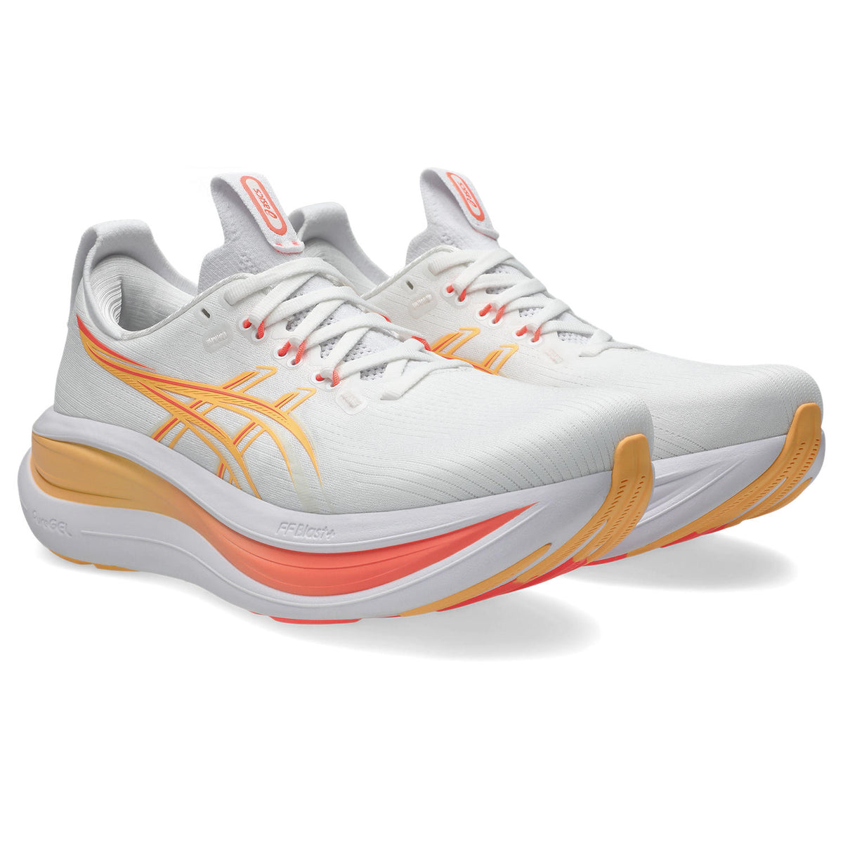 Asics Gel-Nimbus 28 Women's - White/Sun Coral