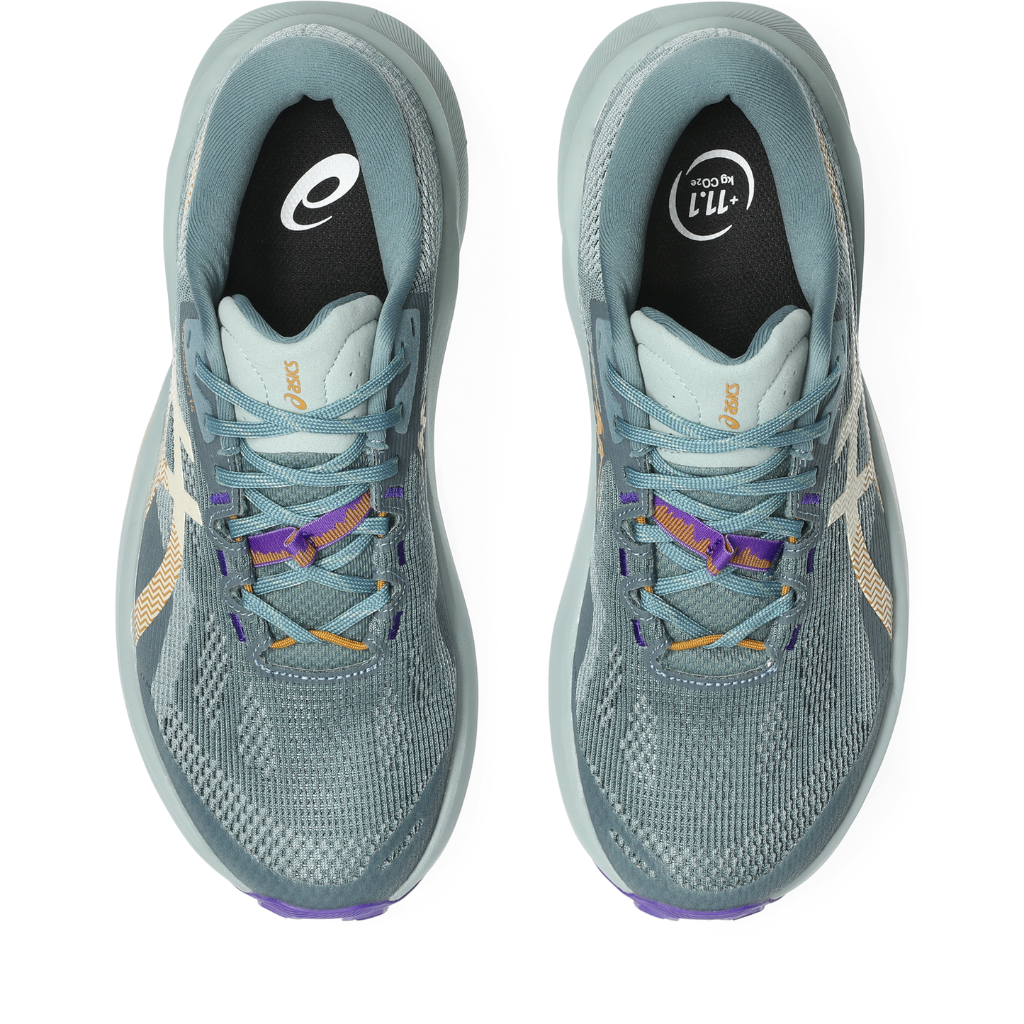 Asics Trabuco 14 Women's - Foggy Teal/Radiant Amethyst