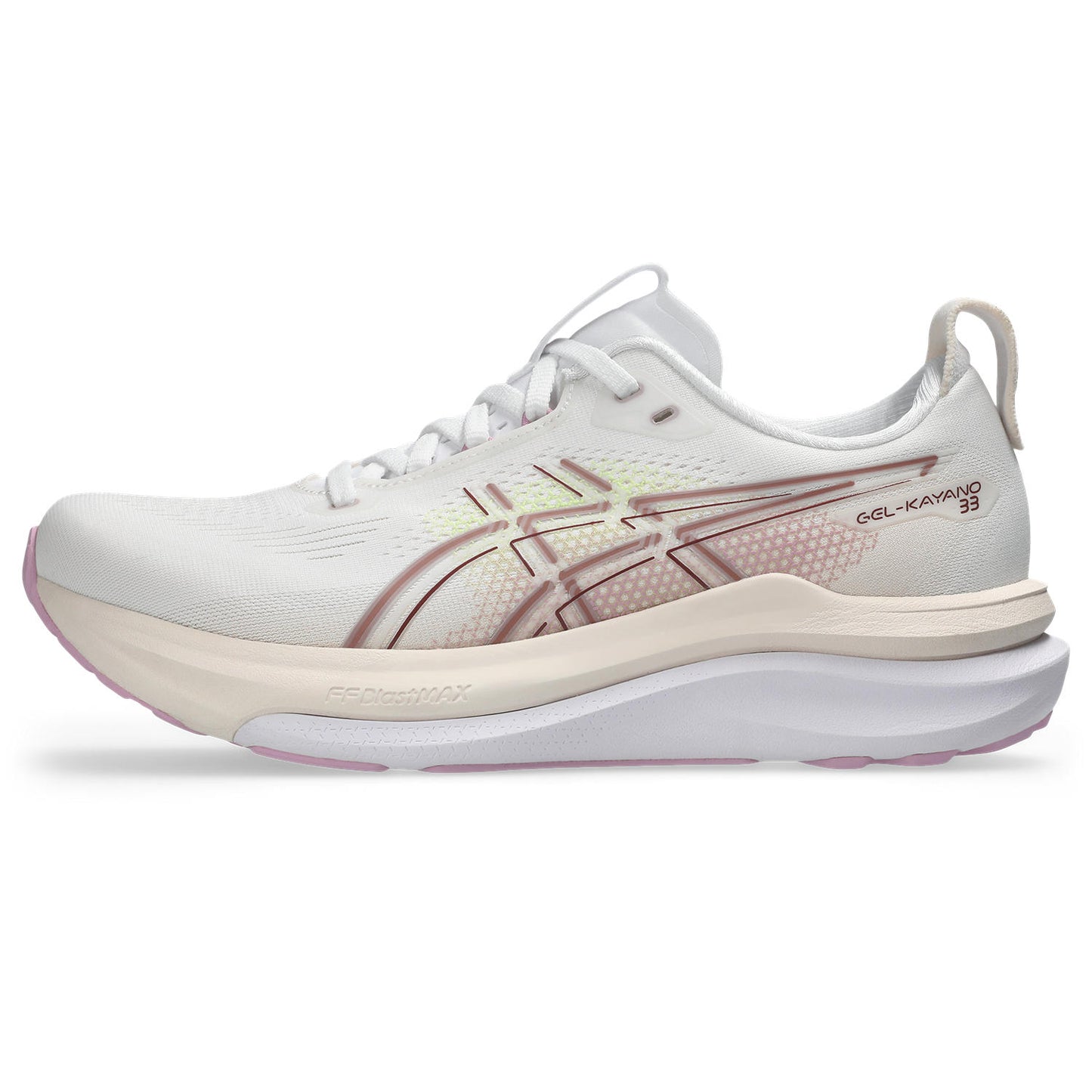 Asics Gel-Kayano 33 Women's - White/Hazy Lilac