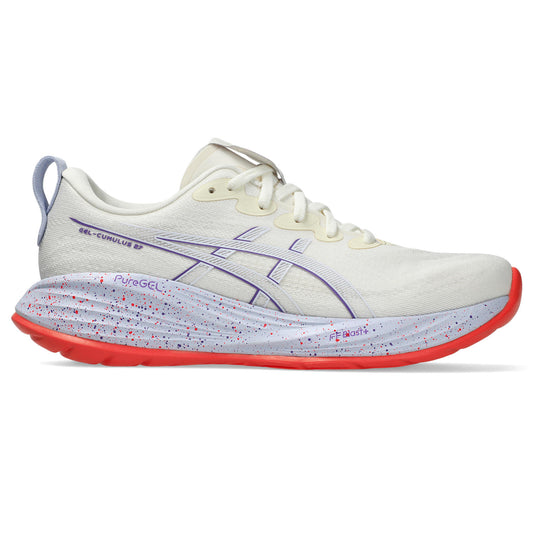 Asics Gel-Cumulus 27 Women's - Cream/Edo Purple