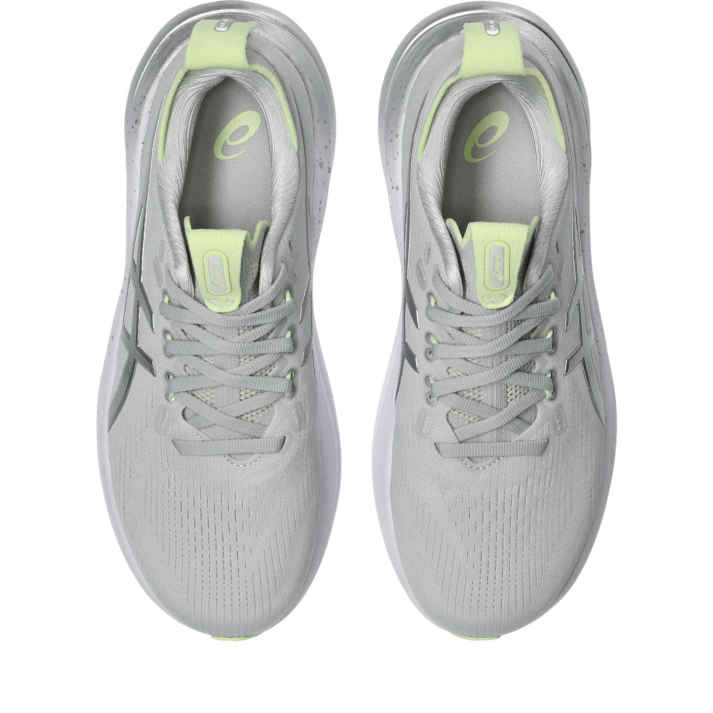 Asics Gel-Nimbus 28 Platinum Women's - Platinum/Glow Green