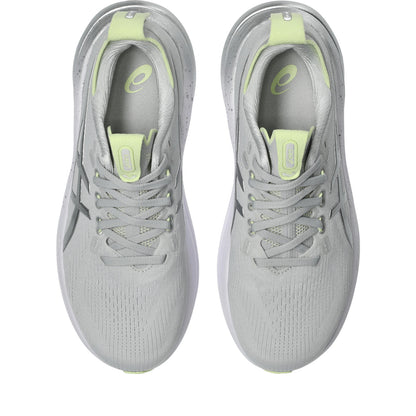 Asics Gel-Nimbus 28 Platinum Women's - Platinum/Glow Green