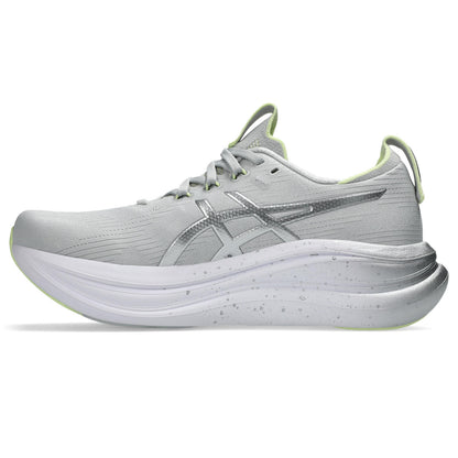 Asics Gel-Nimbus 28 Platinum Women's - Platinum/Glow Green