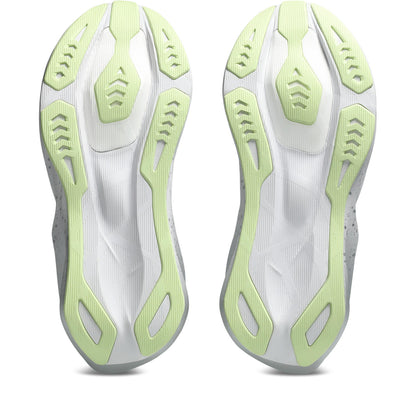 Asics Novablast 6 Platinum Women's - Platinum/Glow Green