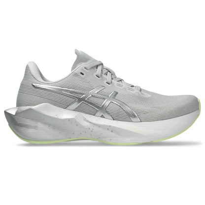 Asics Novablast 6 Platinum Women's - Platinum/Glow Green