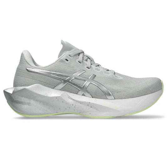 Asics Novablast 6 Platinum Women's - Platinum/Glow Green