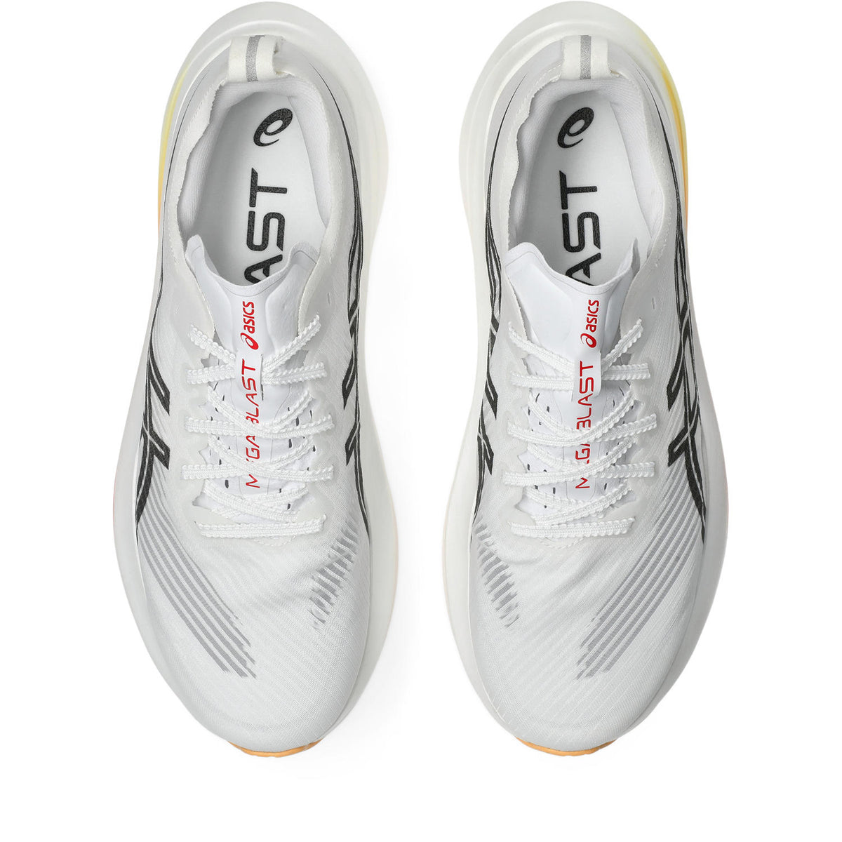 Asics Megablast Unisex - White/Orange Glow