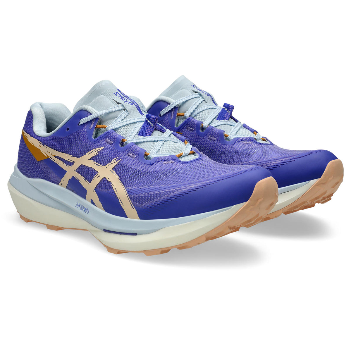 Asics Fuji Speed 4 Men's - Cobalt Burst/ Apricot Crush