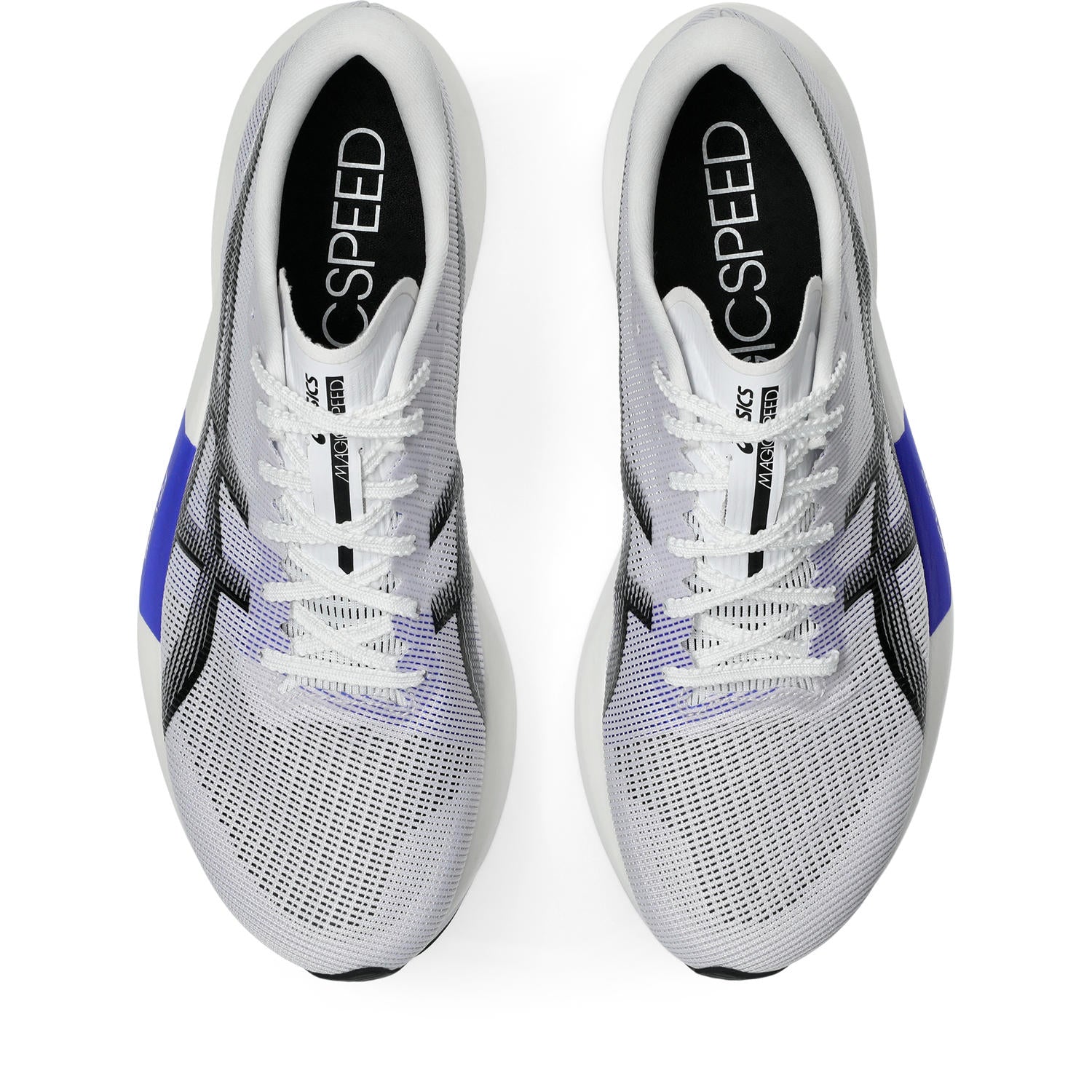 Asics Magic Speed 5 Unisex - White/Black – The Sweat Shop