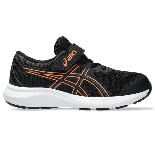 Asics Contend 9 PS Kid's - Black/Saxon Green