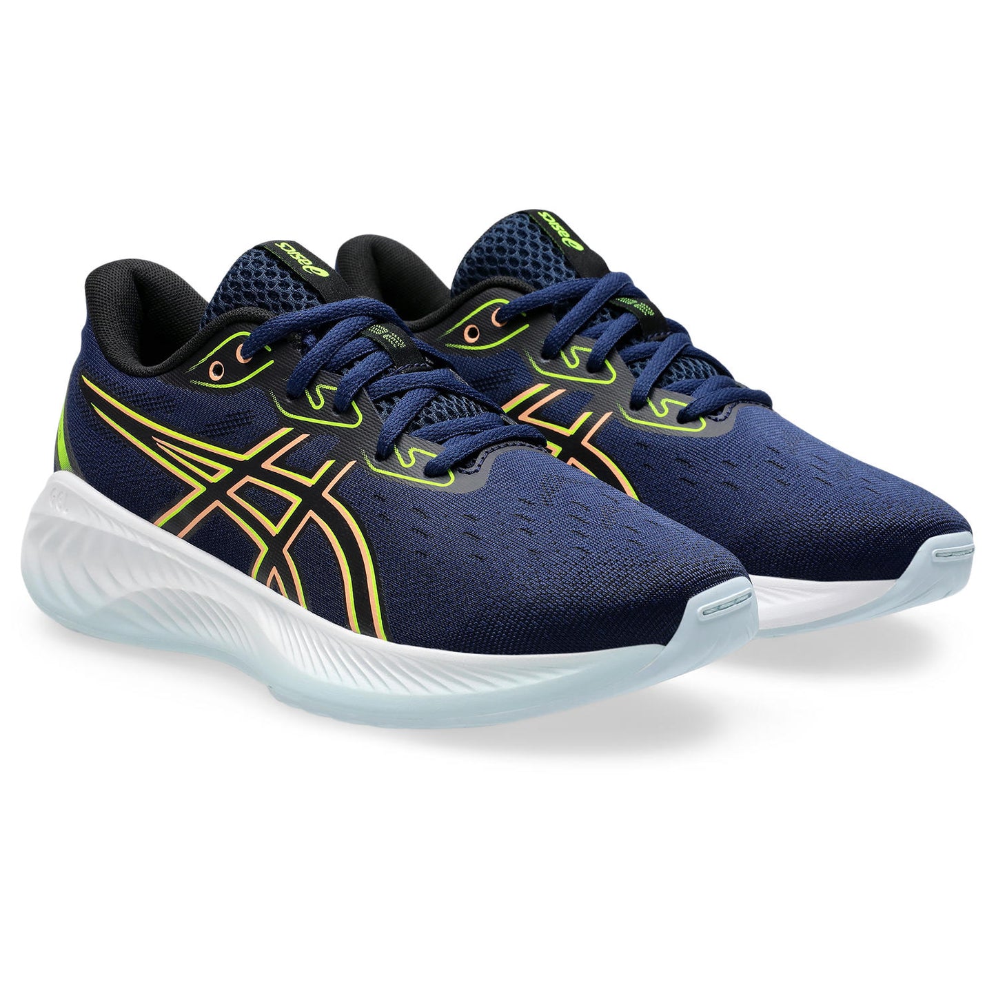 Asics Cumulus 26 Kids Boys - Blue Expanse/Bright Sunstone