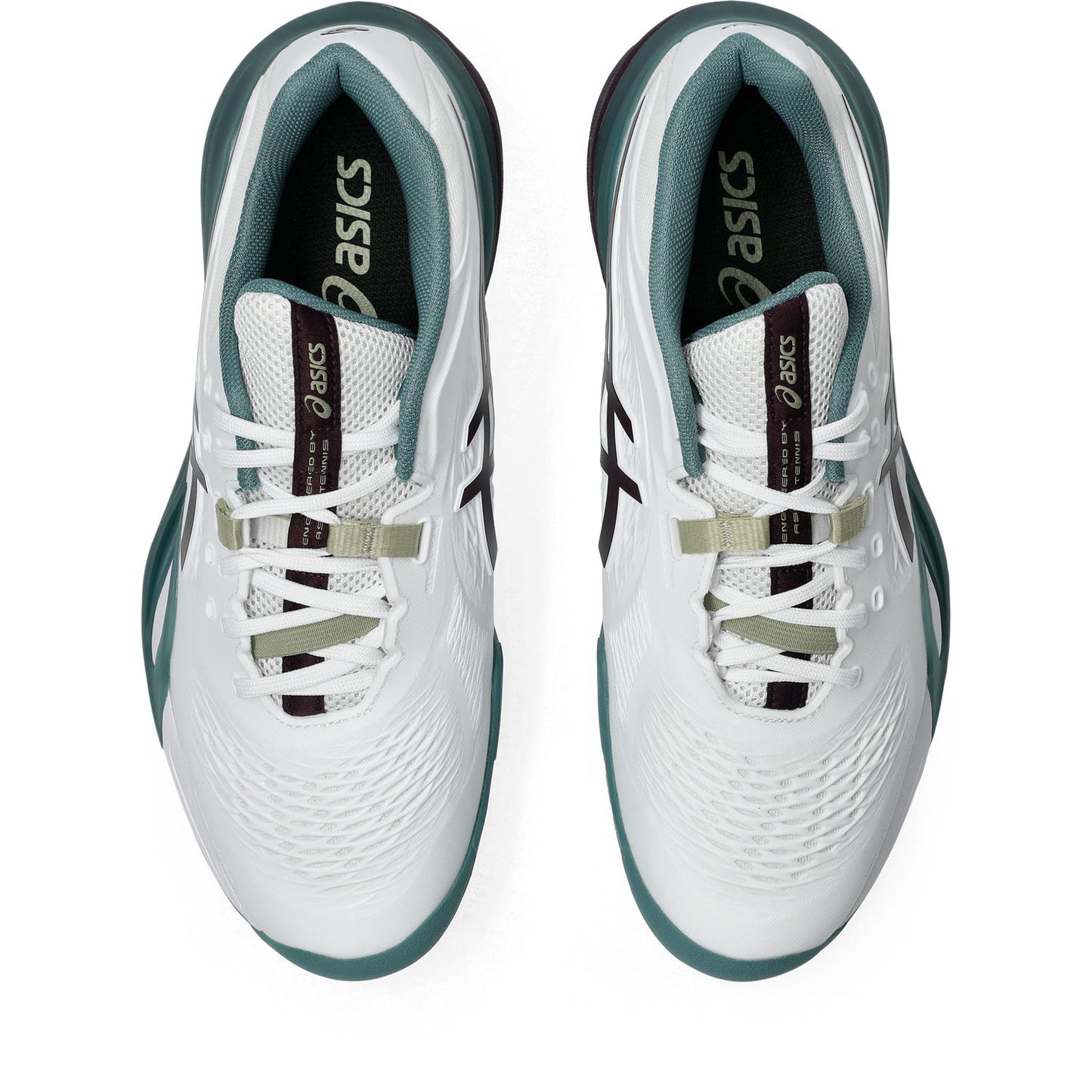 Asics Gel-Resolution X Men's - White/Dark Aubergine